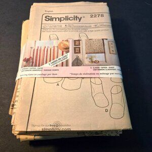 Sewing Pattern instruction paper lot Scrapbooking Junk Journal Collage Ephemera